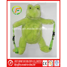 China Manufacturer of Plush Frog Backpack